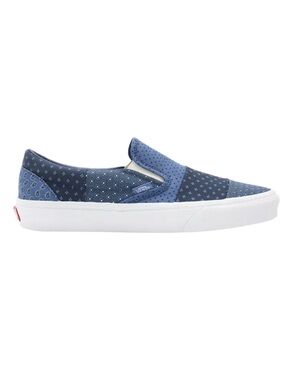 VANS CLASSIC SLIP ON TIE PRINT PATCHWORK SNEAKER